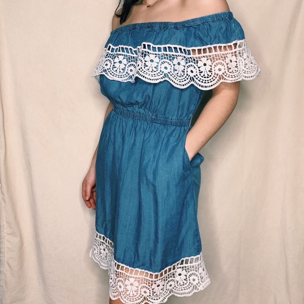 Bebe Denim Dress